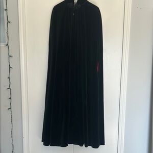 JS Collection - Elegant Black Cape for women
